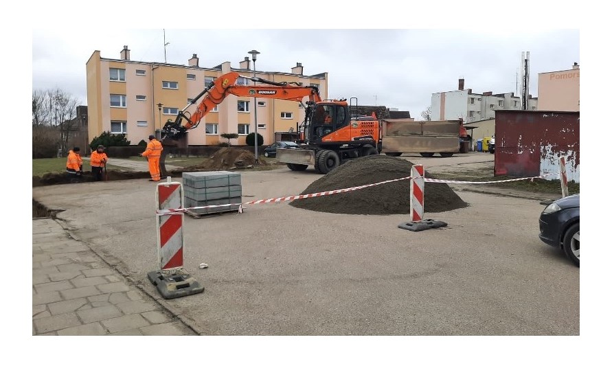 Remont drogi na ulicy Pomorskiej