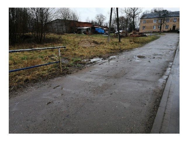 Droga gruntowa pod inwestycje w Starym Chwalimiu