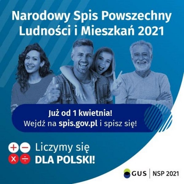 Spis powszechny plakat