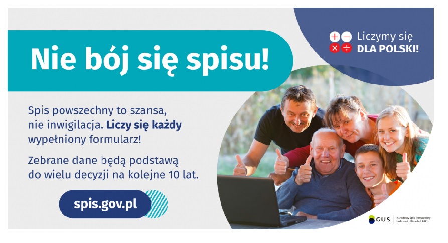 Plakat spisu powszechnego