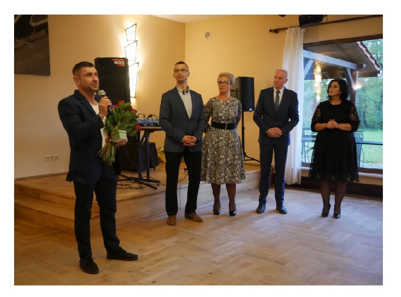 Trzeźwościowe spotykanie integracyjno-profilaktyczne na zdjęciu od lewej: Jacek Koń, Piotr Małek, Jolanta Lis, Mariusz Kieling, Renata Trembowelska