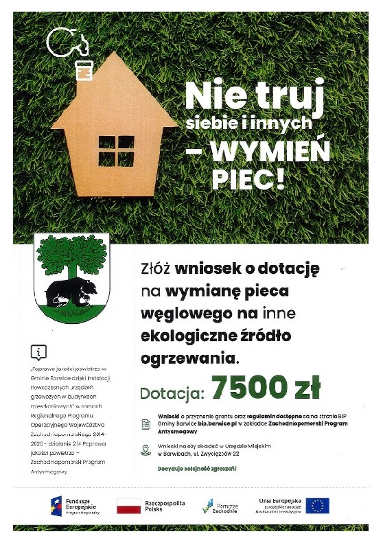 Plakat informacyjny dotyczący działania 2.14