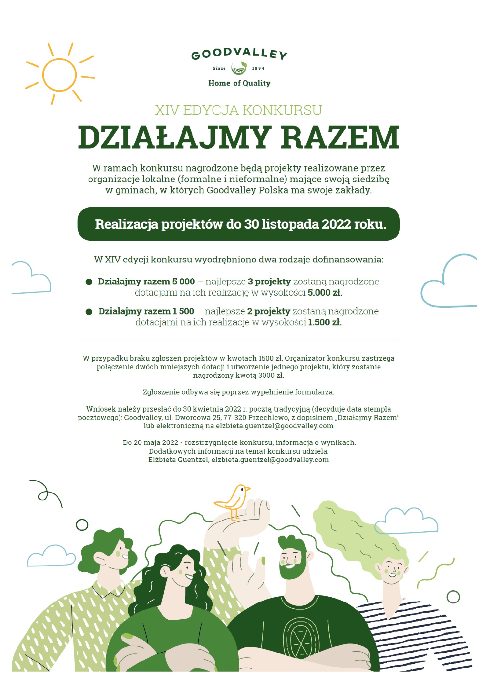 Plakat informacyjny Goodvalley