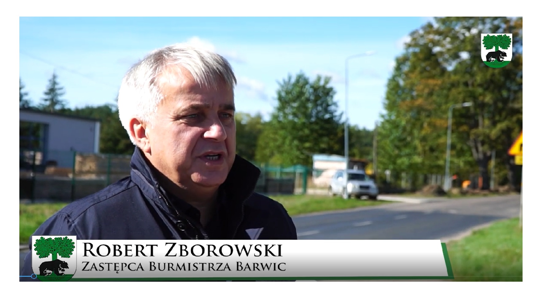 Zastępca Burmistrza Barwic Robert Zborowski