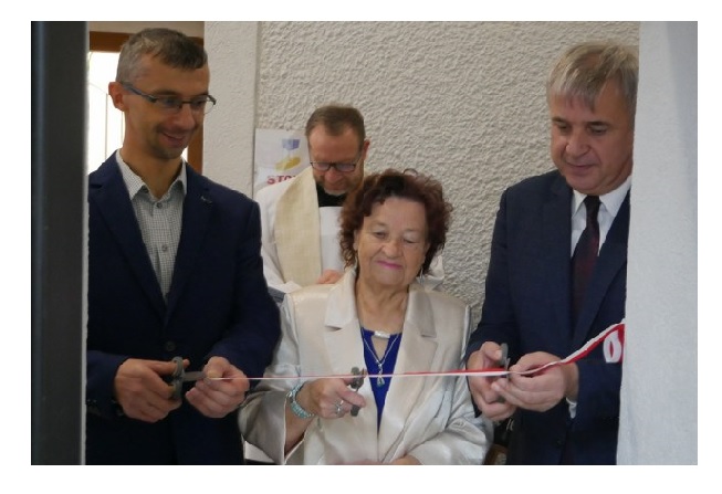 Otwarcie klubu Senior + przecięcie wstęgi