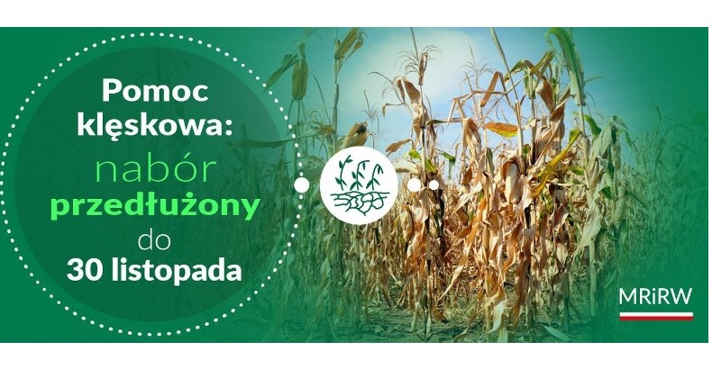 plakat informacyjny Ministerstwa Rolnictwa i Rozwoju Wsi