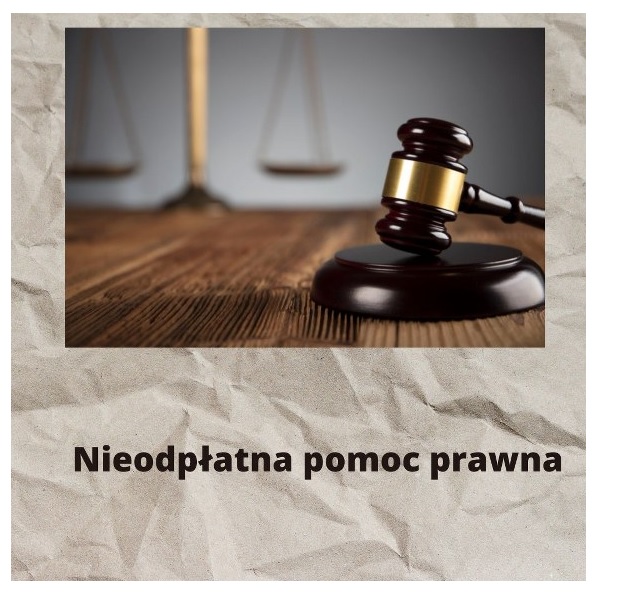 plakat informacyjny nieodpłatna pomoc prawna