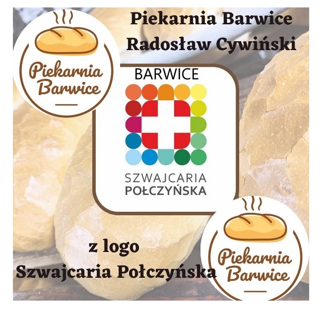 Chleb Barwicki z logo marki Szwajcaria Połczyńska