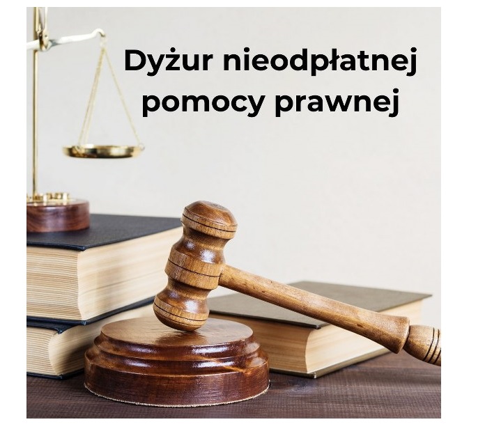 plakat nieodpłatnej pomocy prawnej