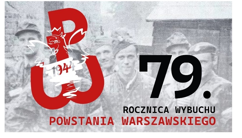 plakat 79 rocznicy wybuchu Powstania Warszawskiego