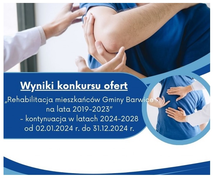 Plakat dotyczący rehabilitacji