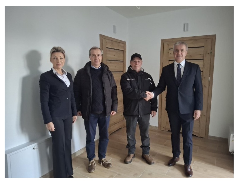 Odbiór mieszkania wspomaganego.