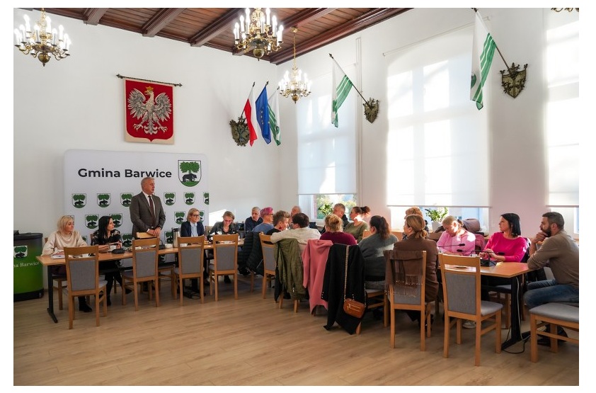 Spotkanie z sołtysami Gminy Barwice