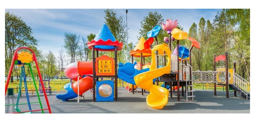 Na zdjęciu plac zabaw