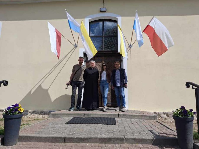 Odbiór prac remontowych zabytkowego kościoła w Polnem