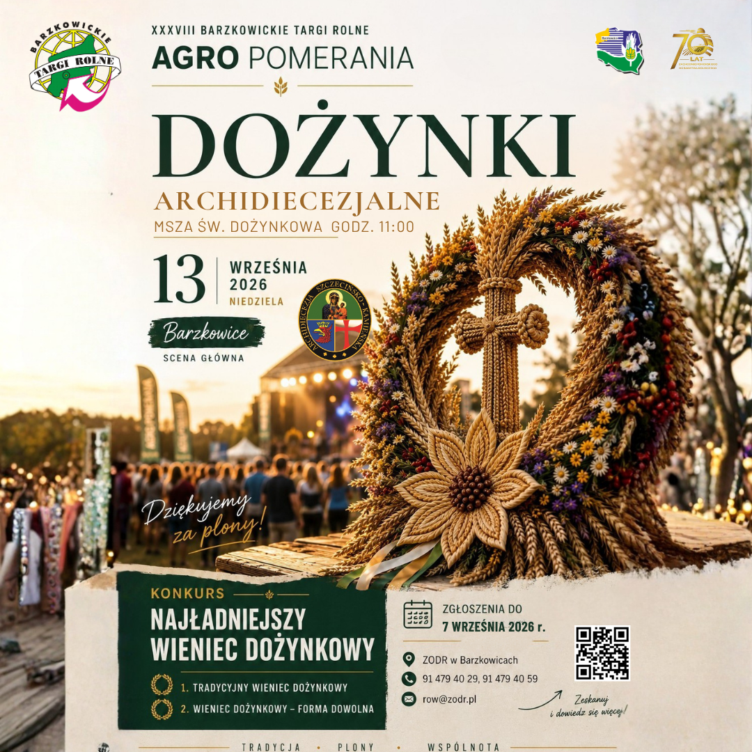 Zaproszenie do udziału w konkursie „Na Najładniejszy Wieniec Dożynkowy”