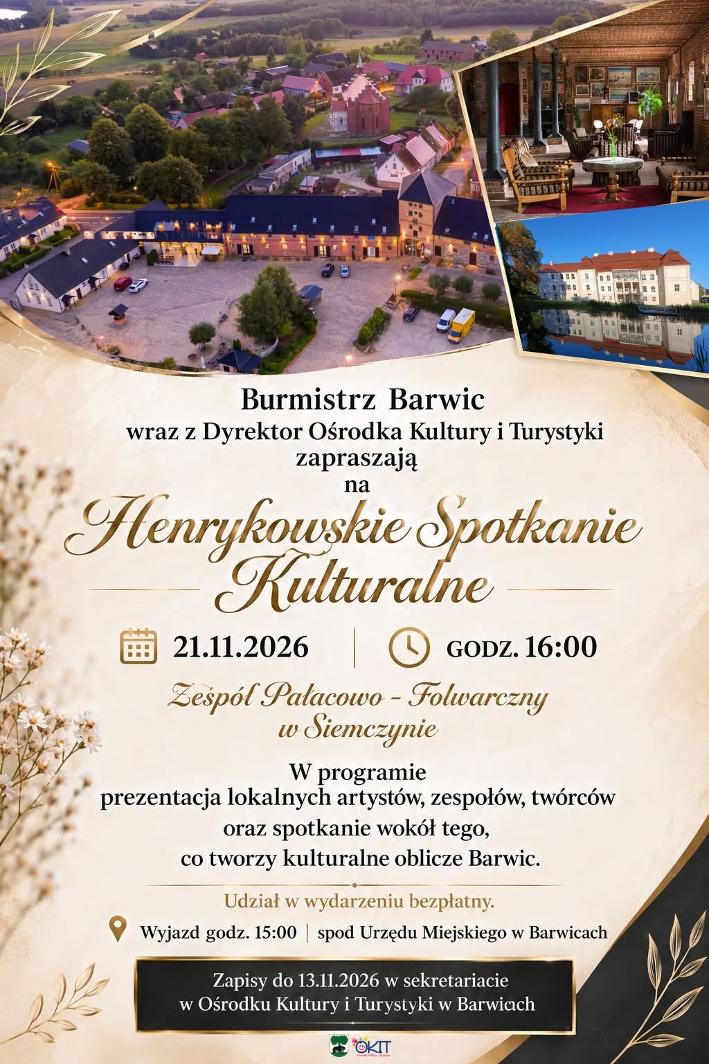 Henrykowskie Spotkanie Kulturalne – zaproszenie dla mieszkańców Gminy Barwice