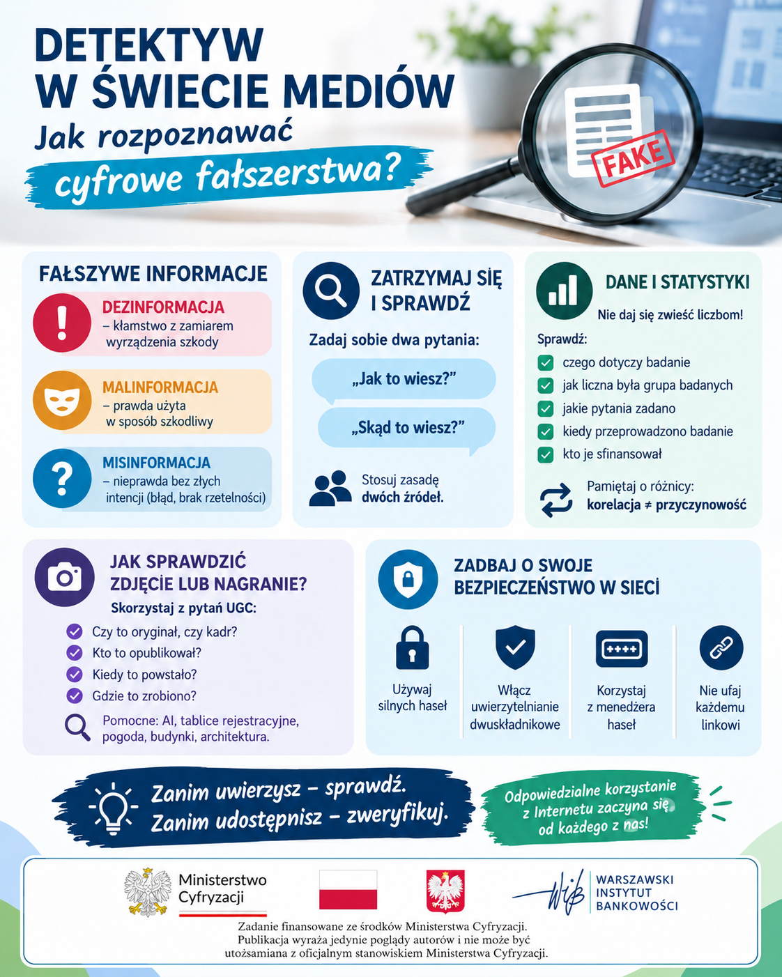 Detektyw w świecie mediów: Jak rozpoznawać cyfrowe fałszerstwa?