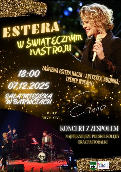 Estera w świątecznym nastroju