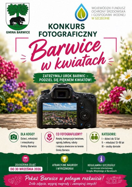 Barwice w kwiatach