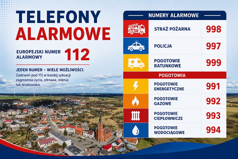 Telefony alarmowe