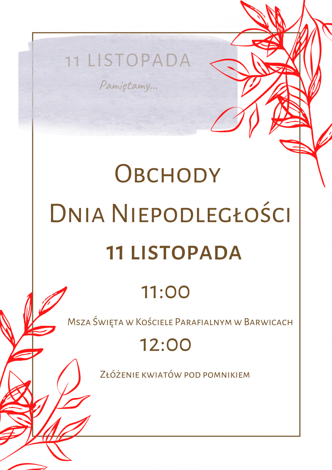 Plakat 11.11.2022