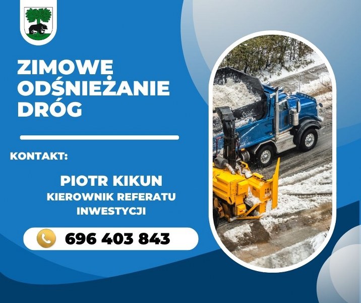 Zimowe odśnieżanie dróg