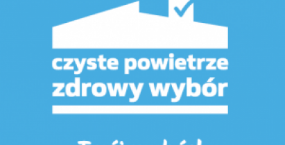 na obrazku widnieje napis"czyste powietrze zdrowy wybór"