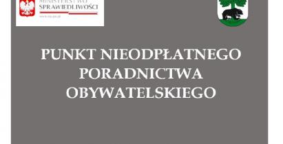 Grafika Nieodpłatne Poradnictwo Obywatelskie