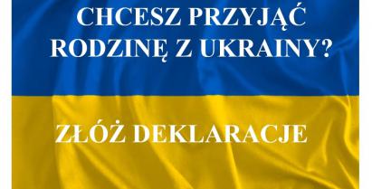 na zdjęciu flaga Ukrainy