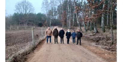 Odbiór drogi w Przybkowie 