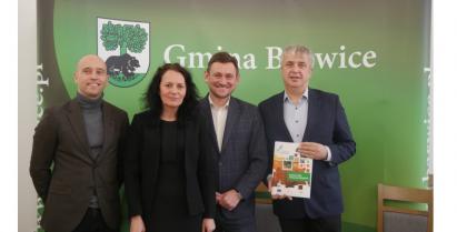 Od lewej Jakub Hardie-Douglas, Agnieszka Misztak, Tomasz Sobieraj, Robert Zborowski