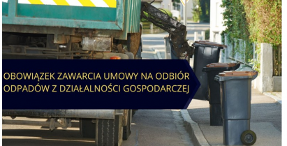 na zdjęciu auto śmieciarka odbierająca pojemniki z odpadami