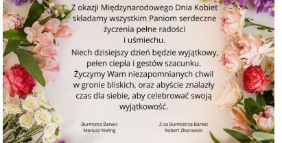 życzenia z okazji Dnia Kobiet