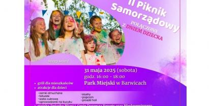 Zaproszenie na II Piknik Samorządowy połączony z Dniem Dziecka – 31.05.2025