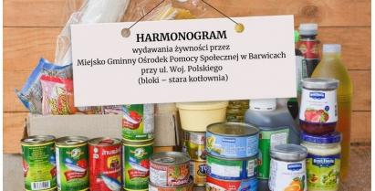 na zdjęciu artykuły żywnościowe