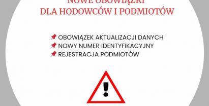 OD 18 MARCA 2026 ROKU WAŻNE ZMIANY DLA PODMIOTÓW NADZOROWANYCH PRZEZ INSPEKCJĘ WETERYNARYJNĄ