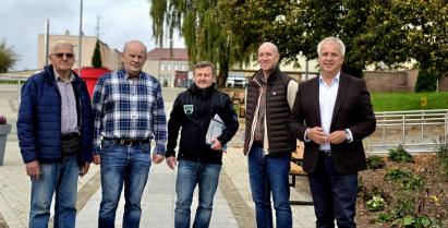 Odbiór inwestycji na Placu Mickiewicza w Barwicach