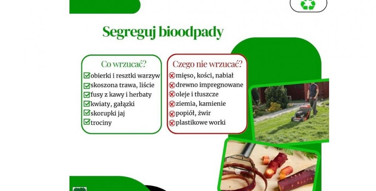 Obowiązek segregacji bioodpadów – przypomnienie dla mieszkańców
