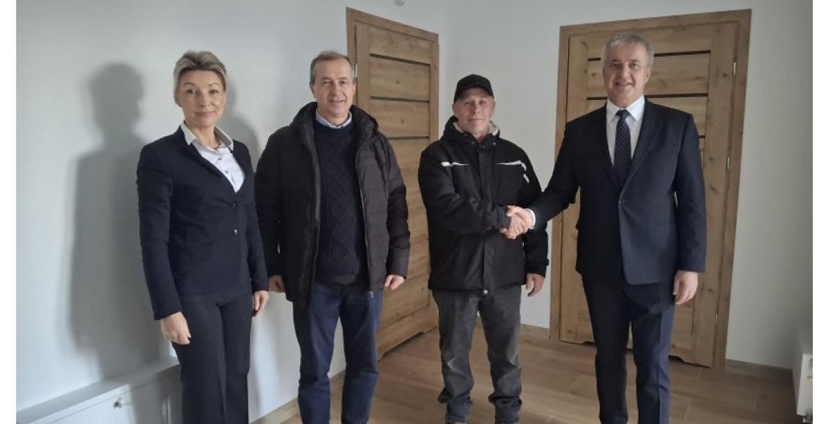 Odbiór mieszkania wspomaganego.