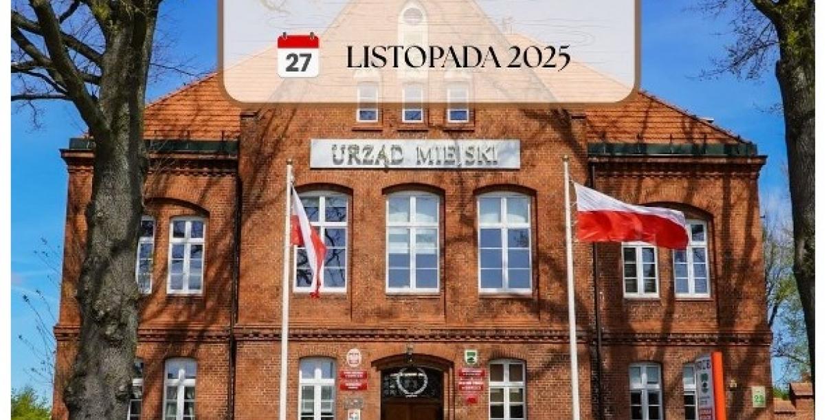 na zdjęciu budynek Urzędu Miejskiego w Barwicach