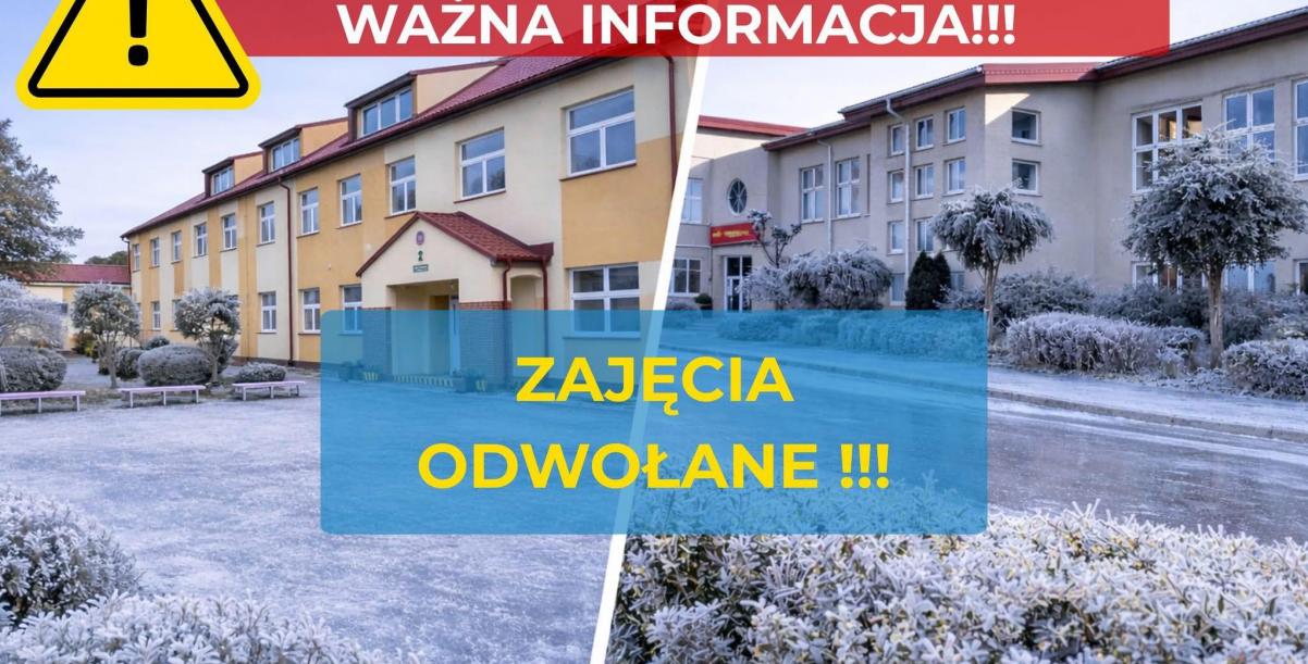 Zajęcia odwołane