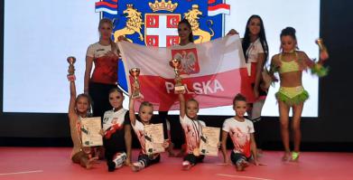 Nina Toboła na podium Mistrzostw Świata Fitness