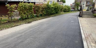 Wymieniona nawierzchnia na ul. Kościuszki