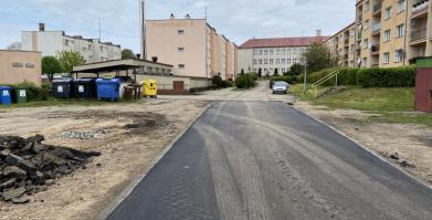 Wymieniona nawierzchnia na ul. Pomorskiej