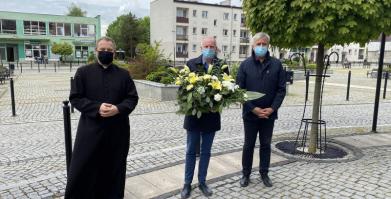 ks. Adam Paź, Burmistrz Barwic Mariusz Kieling, Z-ca Burmistrza Robert Zborowski