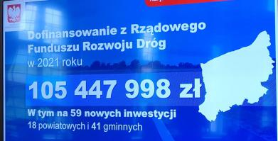 Podświetlona informacja o wsparciu finansowym