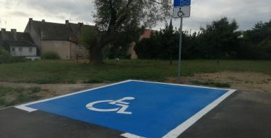 Miejsce parkingowe na ul. Kościuszki