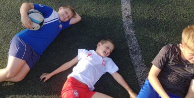 Uczestnicy Narodowego Dnia Sportu na Orliku