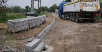 Prace budowalne na Małej i Ogrodowej